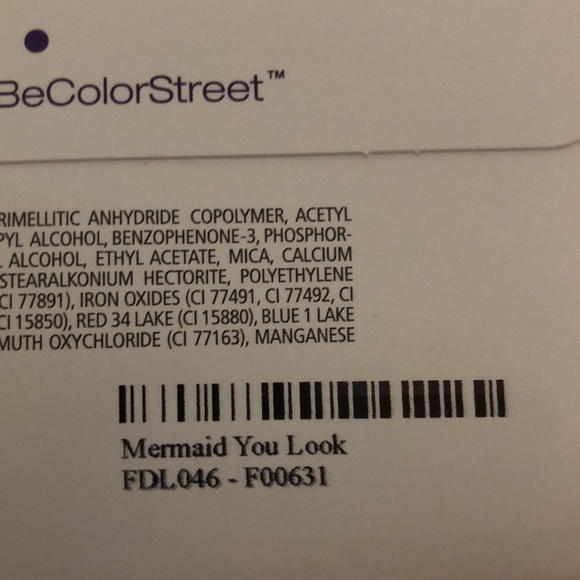 Color Street Mermaid You Look Overlay + Bonus - Picture 3 of 3